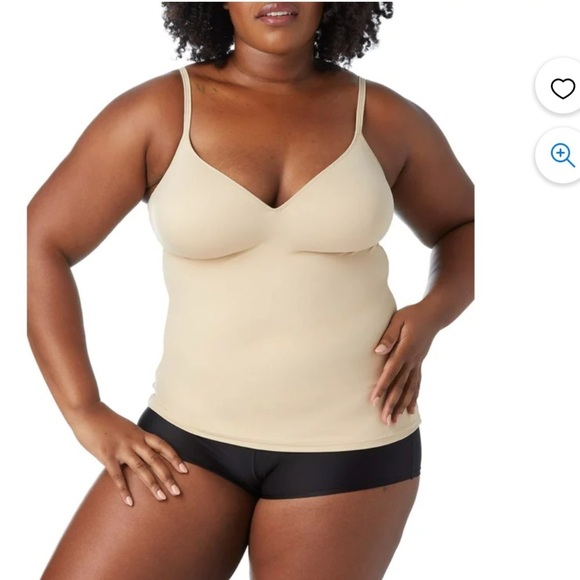 Maidenform Flexees Wireless Camisole Soft Beige Cool Comfort Firm Size 3X NEW - Picture 4 of 11